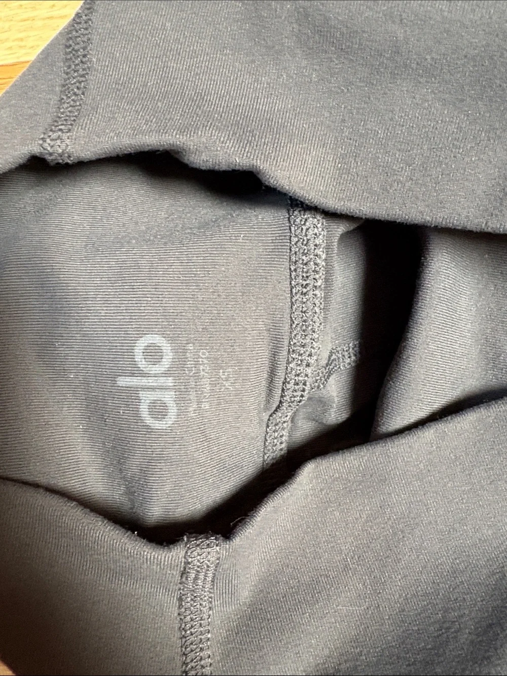 ALO Yoga High-Waist Sculpted Leggings - Black & Taupe OG like new XS